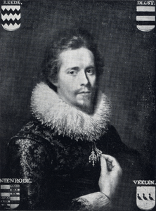 106170 Portret van Johan van Reede van Renswoude, geboren 1593, lid de ridderschap van Utrecht, president van de Staten ...